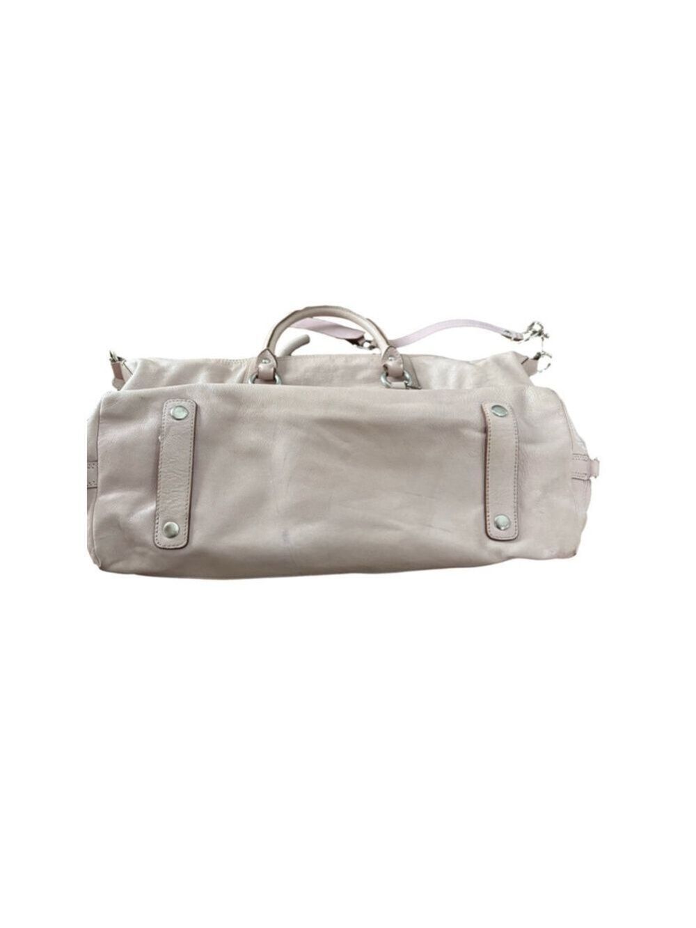 Women's Coach Beige Leather Satchel One Size - Picture 3 of 10